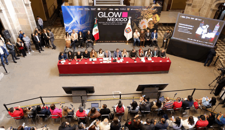 Puebla brillará a nivel internacional con el Festival Glow México
