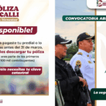 Cuautitlán Izcalli abre convocatoria para reforzar su Policía Municipal con nuevos elementos