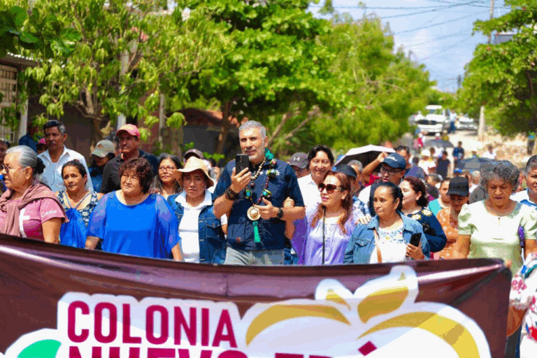 Nuevo Edén deja atrás el rezago: arranca pavimentación tras 30 años de abandono