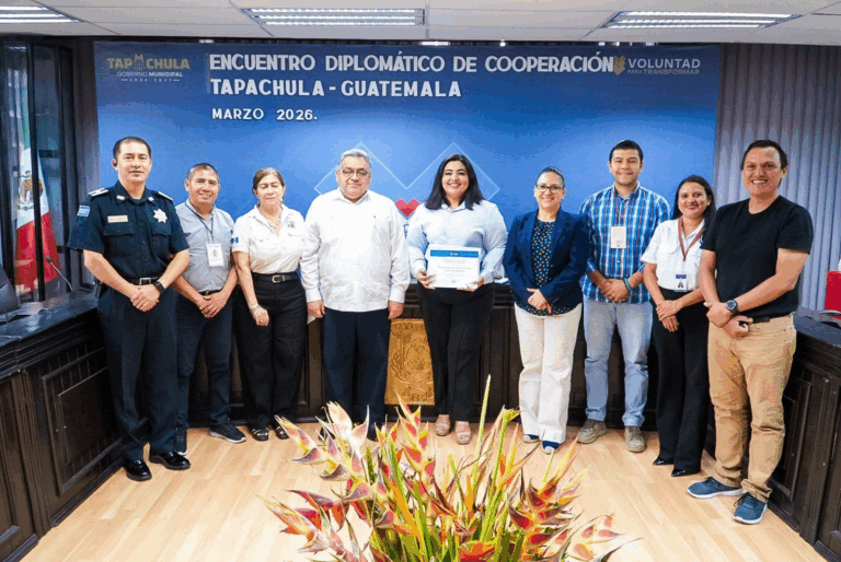 Tapachula fortalece cooperación con Guatemala para atender la movilidad humana