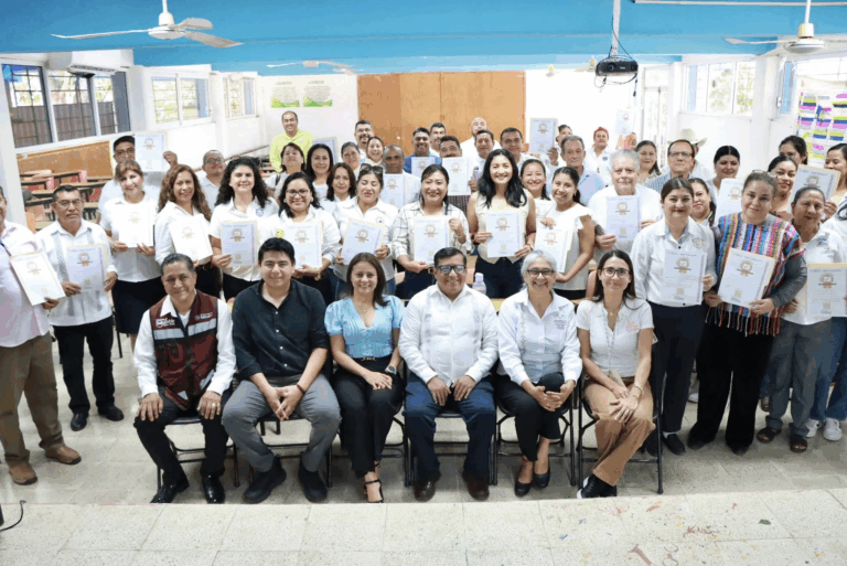 Reconocen en Villaflores a 46 Escuelas Promotoras de la Salud