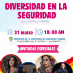 Berriozábal convoca a capacitación sobre diversidad y seguridad en el marco de la Visibilidad Trans