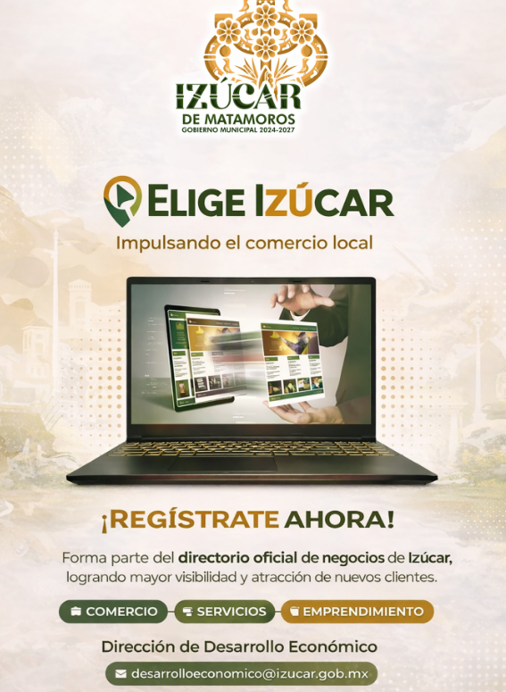 Izúcar de Matamoros impulsa economía local con directorio digital de negocios