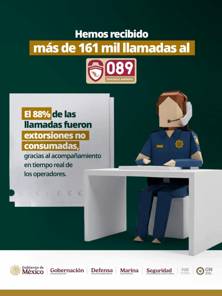 Estrategia contra la extorsión se fortalece con prevención en tiempo real: Seguridad