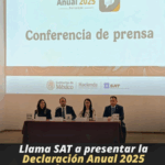 SAT anuncia periodo para Declaración Anual 2025 de personas físicas en abril