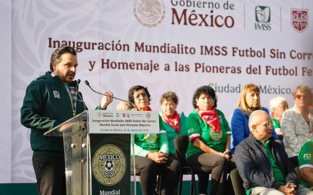 IMSS impulsa el “Mundial Social” para promover fútbol incluyente en todo el país