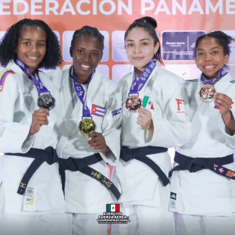 Soldado mexicana obtiene tercer lugar en Copa Senior de Centroamérica y el Caribe