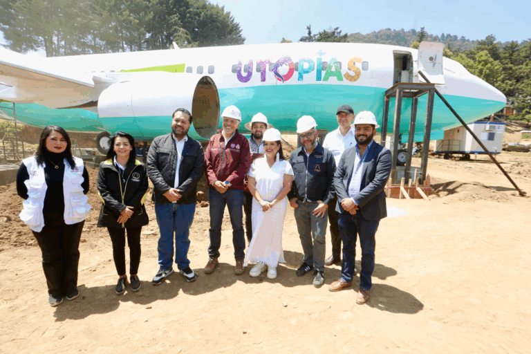 Clara Brugada supervisa avance de la primera Utopía en La Magdalena Contreras