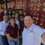 Inaugura Gobernador Joaquín Díaz Mena paradero digno y seguro para estudiantes de la UTR Sur