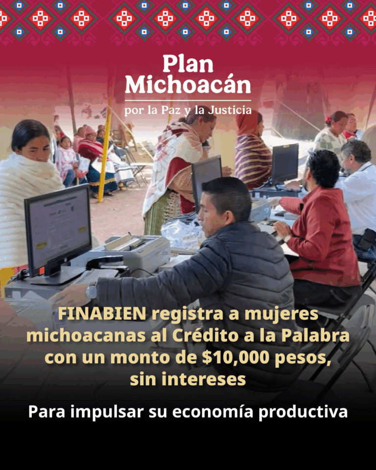 FINABIEN impulsa crédito para mujeres emprendedoras en Michoacán