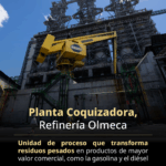Pemex destaca importancia de plantas coquizadoras en el proceso de refinación