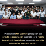 INM fortalece capacidades en Guerrero con capacitación especializada en coordinación con la FGR