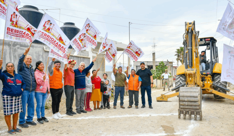 Arranca obra de pavimentación en Horeb La Piedad para mejorar vialidades en Berriozábal