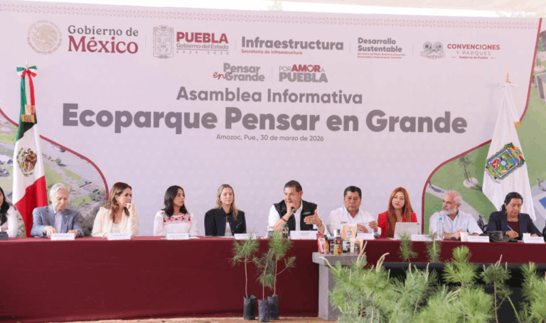 Primera asamblea del Ecoparque “Pensar en Grande” reúne a vecinos, empresarios y autoridades en Puebla