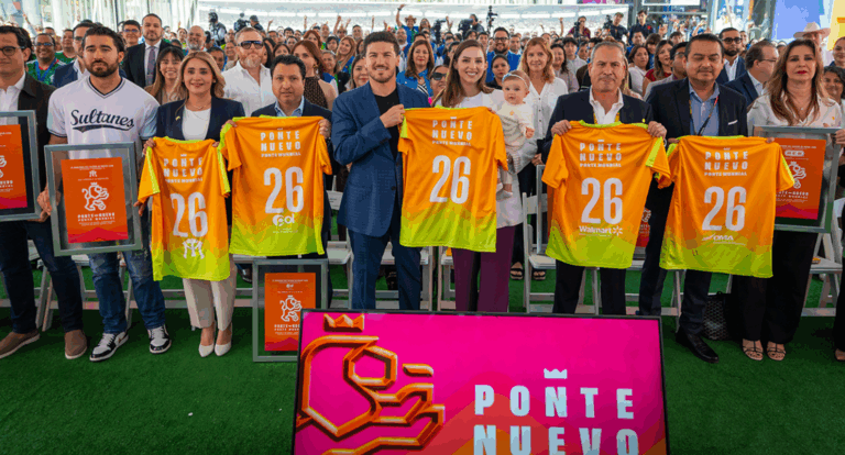 Samuel García y Mariana Rodríguez presentan sexta alineación de “Ponte Nuevo, Ponte Mundial” para dejar huella en Nuevo León