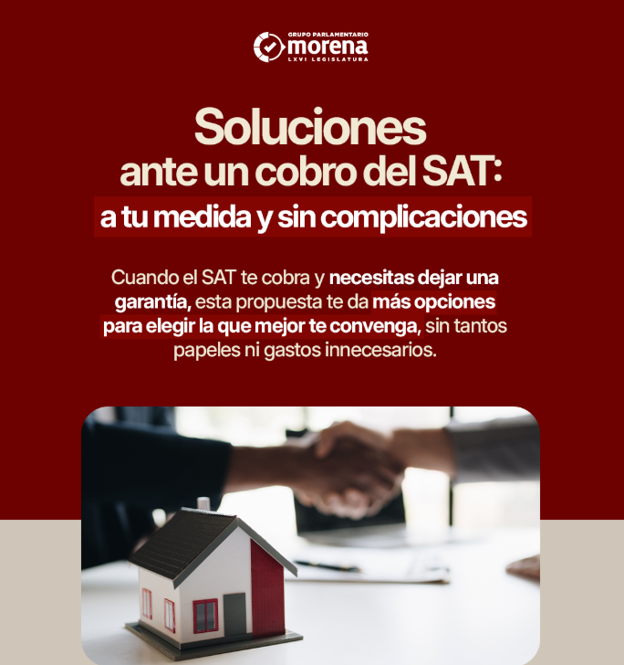 Morena destaca que garantizar el interés fiscal fortalece el acceso a la justicia tributaria