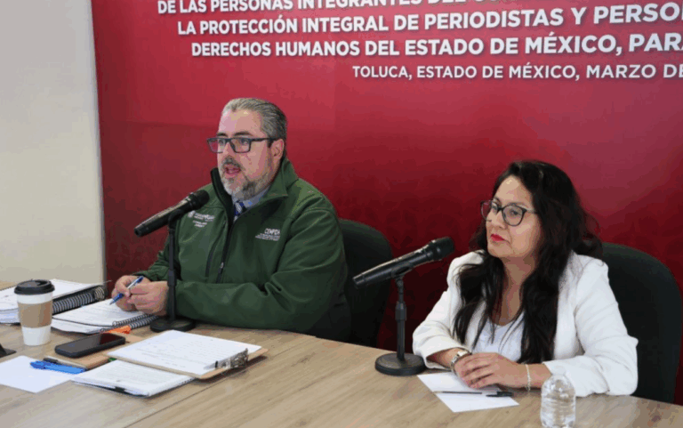 EdoMéx avanza en la renovación del Consejo Consultivo para proteger a periodistas y defensores