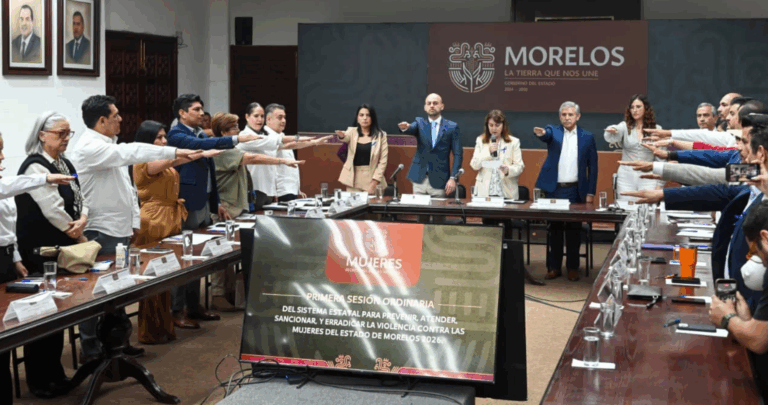 Margarita González Saravia encabeza acciones para garantizar a mujeres una vida libre de violencia en Morelos