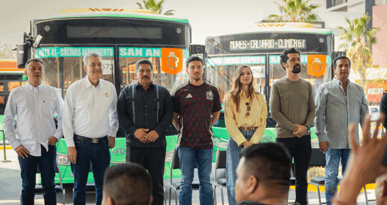 Nuevo León moderniza transporte público con 28 unidades sustentables para la Ruta 41
