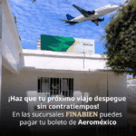 FINABIEN facilita pago de boletos de avión en sucursales para viajes sin contratiempos