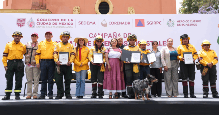 Clara Brugada Molina pone en marcha la Campaña 2026 de Combate a Incendios Forestales en CDMX