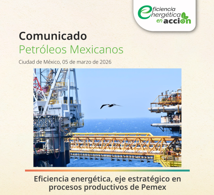 Pemex impulsa eficiencia energética y fija metas ambientales para 2026