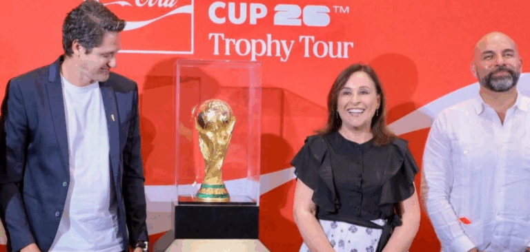 Veracruz recibe el trofeo del Mundial FIFA 2026 y se suma al entusiasmo mundialista