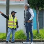 Refuerzan bacheo en El Refugio para mejorar vialidades en Puebla capital
