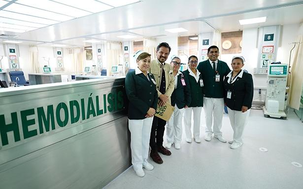 IMSS moderniza Hospital de Especialidades del CMN Siglo XXI con nueva área de Hemodiálisis y resonador magnético