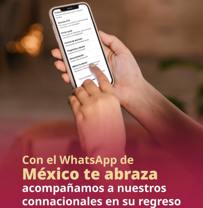 Gobierno de México fortalece apoyos a connacionales con el programa “México Te Abraza”