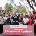 Pepe Chedraui inicia rehabilitación del Bulevar Apulco para mejorar movilidad en Puebla