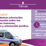 Tláhuac acerca asesoría gratuita en derechos humanos con el Ombudsmóvil