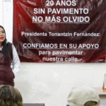 Gobierno de Cholula atiende demanda histórica de pavimentación en Momoxpan