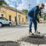 Gobierno de Texmelucan intensifica bacheo para mejorar vialidades en el municipio