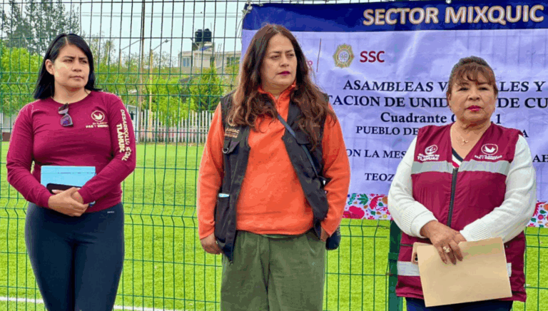 Tláhuac fortalece la seguridad con la creación de comité vecinal en Santa Catarina