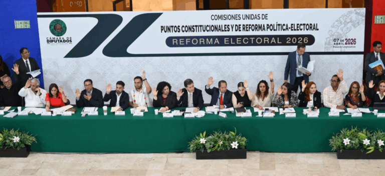 Comisiones del Congreso avalan reforma electoral propuesta por Claudia Sheinbaum