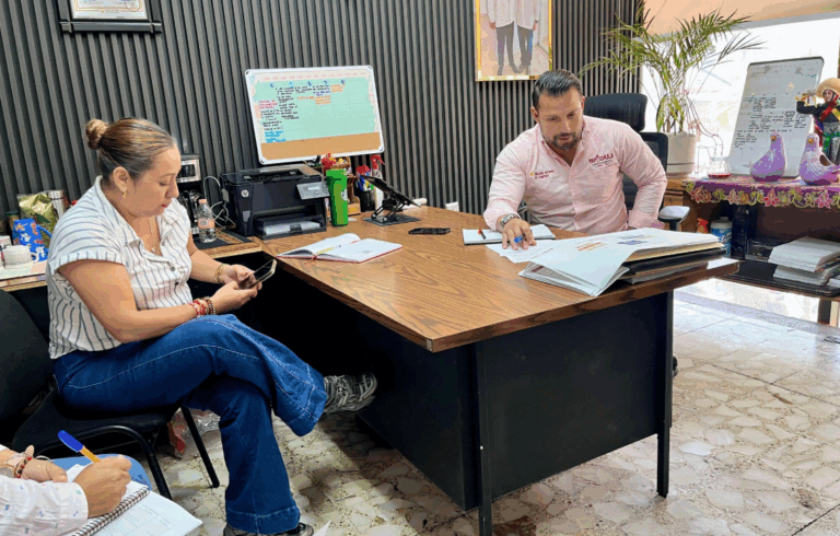 Coordinación interinstitucional fortalece proyectos de alumbrado público en Tapachula