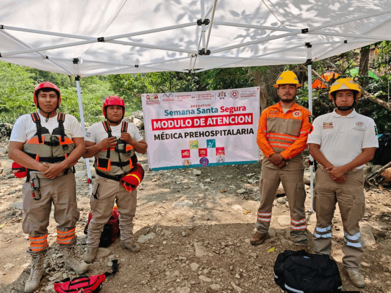 Berriozábal refuerza atención en módulos para garantizar seguridad en Semana Santa