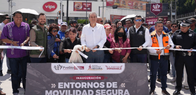 Pepe Chedraui impulsa modernización de intersecciones para fortalecer movilidad segura en Puebla capital