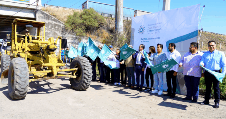 Texmelucan arranca pavimentación de la calle Puebla con inversión superior a 8.3 millones de pesos