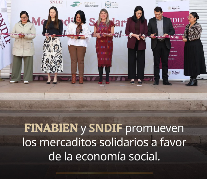Relanzan “Mercaditos Solidarios” para impulsar economía social y consumo local en México