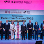 Clara Brugada llama a construir un municipalismo internacional para enfrentar crisis globales desde lo cotidiano