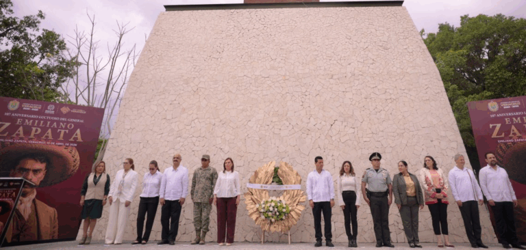 Rocío Nahle reivindica legado de Zapata como eje de transformación en Veracruz