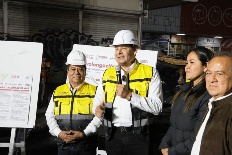 Prolongación Reforma alcanza 89% de avance; obra mejorará movilidad en Puebla