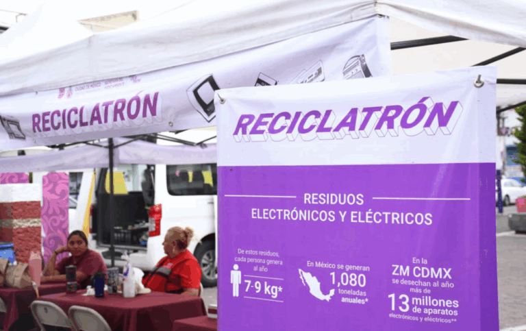 Avanza Reciclatrón en Tláhuac con impulso a la cultura ambiental