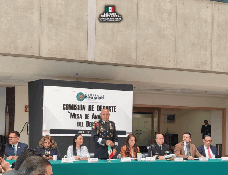 SEDENA destaca participación de atletas militares en espacios de análisis y promoción del deporte nacional