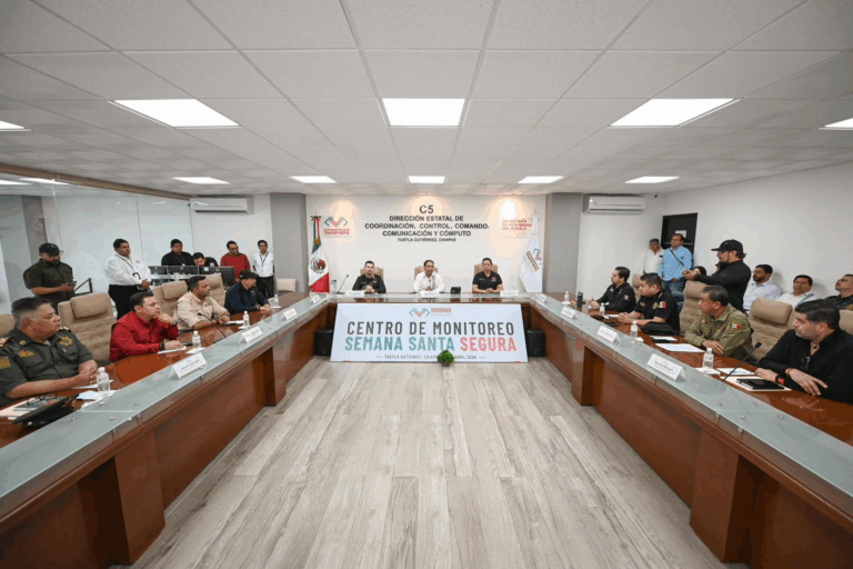 Eduardo Ramírez coordina acciones para garantizar atención y auxilio en Semana Santa