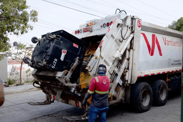 Mantiene “V Ambiental” recolección de basura en Semana Santa en Tuxtla