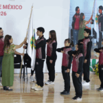 Clara Brugada abanderan a delegación capitalina rumbo a la Olimpiada Nacional CONADE 2026 y anuncia apoyos a atletas