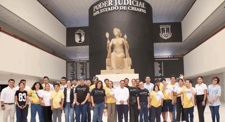 Poder Judicial de Chiapas fortalece cercanía con juventudes a través de encuentro incluyente